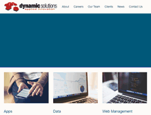 Tablet Screenshot of dynamic-solutions.com