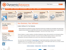 Tablet Screenshot of dynamic-solutions.co.nz